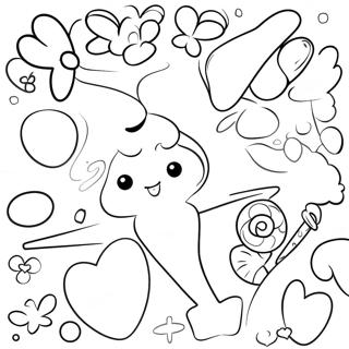 Colorful Lucky Charms Coloring Page 7897-6496