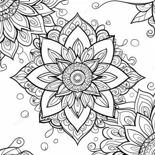 Lotus Coloring Pages