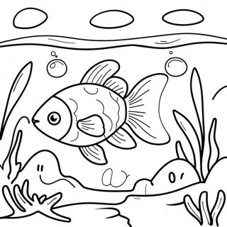 Goldfish Coloring Pages