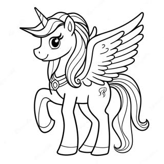 Princess Celestia Coloring Pages