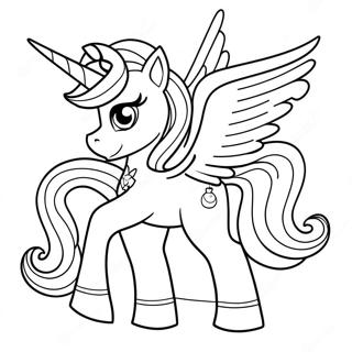 Princess Celestia Coloring Page 7956-6546