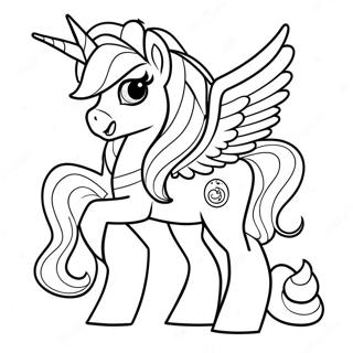 Princess Celestia Coloring Page 7956-6548