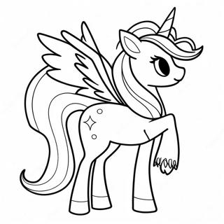 Princess Celestia Coloring Pages