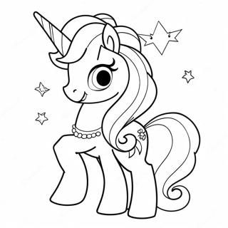 Sparkling Princess Celestia Coloring Page 7957-6542