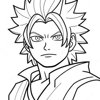 Rengoku Coloring Page 7966-6550