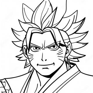 Rengoku Coloring Page 7966-6551