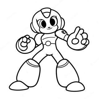 Megaman Coloring Pages