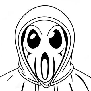 Ghostface Coloring Page 801-641