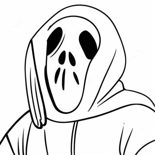 Ghostface Coloring Page 801-642