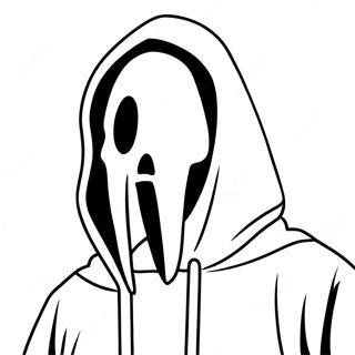 Ghostface Coloring Page 801-643