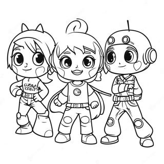 Krew Coloring Page 8046-6609