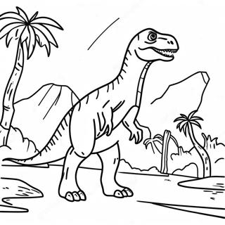 Jurassic Park Coloring Pages