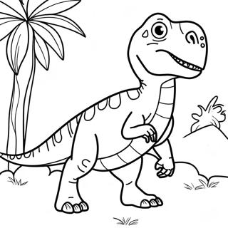 Jurassic Park Coloring Page 8106-6663