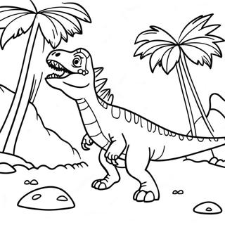 Jurassic Park Coloring Page 8106-6664