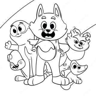 Cartoon Network Coloring Page 8126-6678