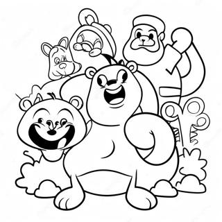 Cartoon Network Coloring Page 8126-6679