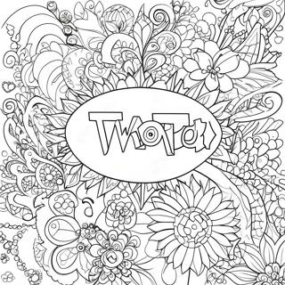 Adult Swear Words Coloring Page 8146-6693