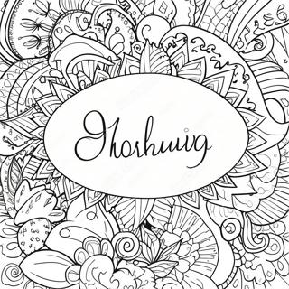 Adult Swear Words Coloring Page 8146-6694