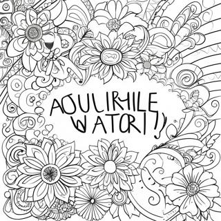 Adult Swear Words Coloring Page 8146-6696