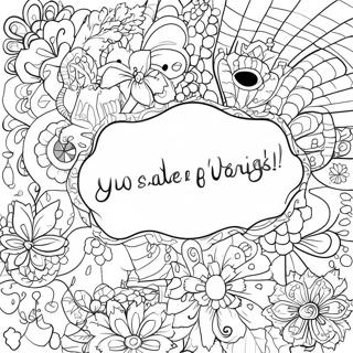 Funny Adult Swear Words Coloring Page 8147-6697