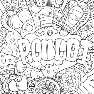 Funny Adult Swear Words Coloring Page 8147-6698