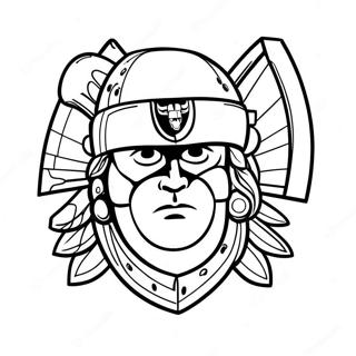 Raiders Coloring Pages