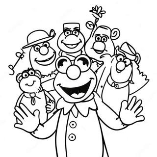 Muppets Coloring Page 8206-6746