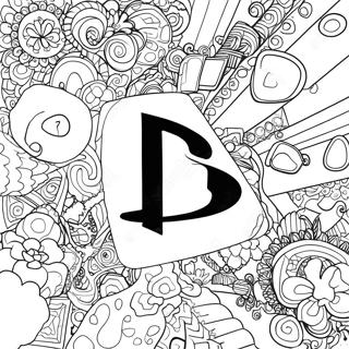 Ps5 Logo Coloring Page 8216-6752