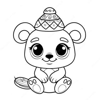 Beanie Boo Coloring Page 8236-6762