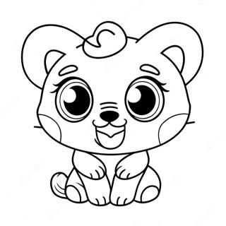 Beanie Boo Coloring Page 8236-6763