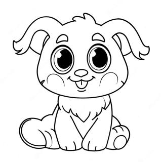 Cute Beanie Boo Animals Coloring Page 8237-6767