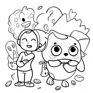 5th Graders Fun Coloring Page 8246-6774