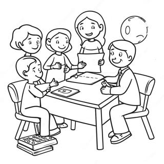 5th Graders Fun Coloring Page 8246-6775