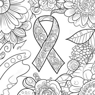 Breast Cancer Awareness Coloring Pages