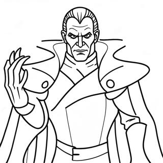 Evil Villain Coloring Page 8317-6831