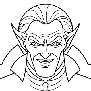 Evil Villain Coloring Page 8317-6832