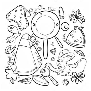 I Spy Fun Objects Coloring Page 831-665