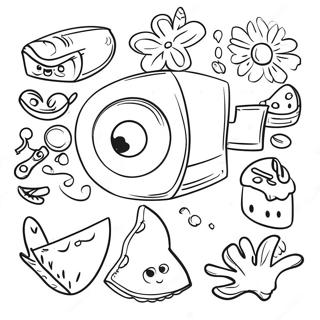 I Spy Fun Objects Coloring Page 831-666