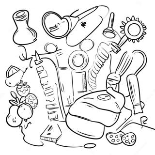 I Spy Fun Objects Coloring Page 831-668