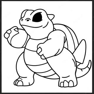 Blastoise Coloring Page 8366-6860