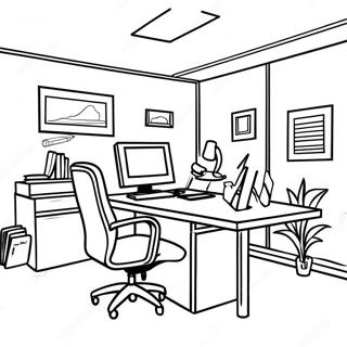 The Office Coloring Page 8376-6866