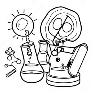 4th Grade Science Experiment Coloring Page 8397-6885