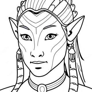 Avatar Coloring Page 8476-6949