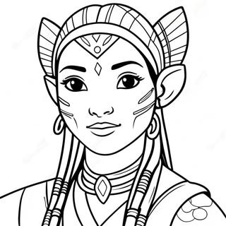 Avatar Coloring Page 8476-6952