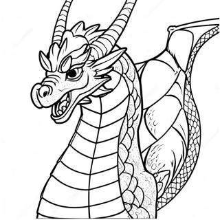 King Ghidorah Coloring Page 8496-45566