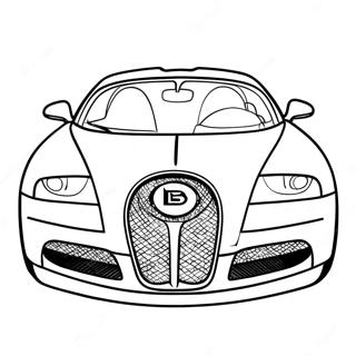 Bugatti Coloring Pages