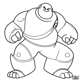 Big Hero 6 Coloring Page 8526-6982