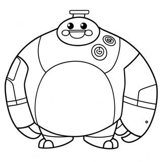 Big Hero 6 Coloring Page 8526-6984