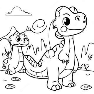 Land Before Time Coloring Page 8556-7010