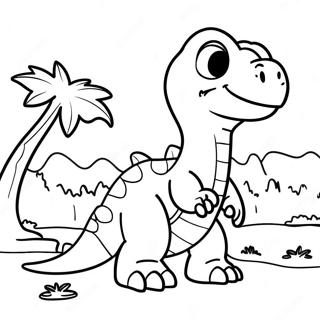 Land Before Time Coloring Page 8556-7012